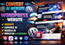convert or clone replit, lovable base44, hostinger ai wix to wordpress elementor